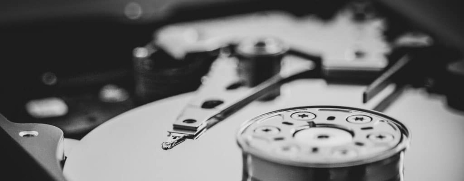 How to Dispose of Hard Drives Securely Close of of a securely disposed of hard drive