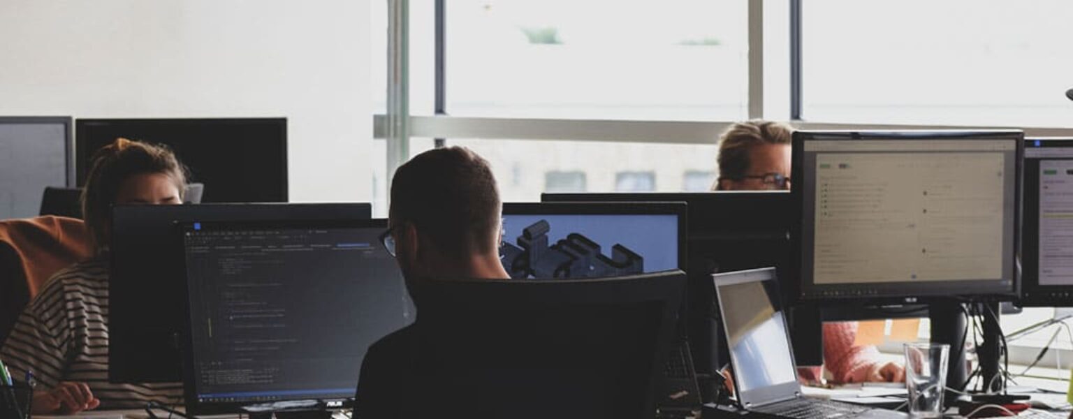 IT Security Best Practices IT Security workers in office