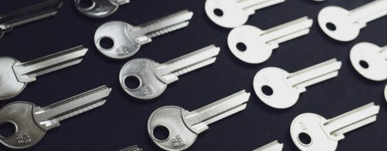 Multiple keys representing a secure password