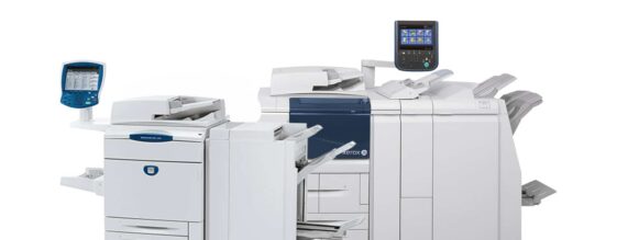 Two different Xerox D-Series Printers